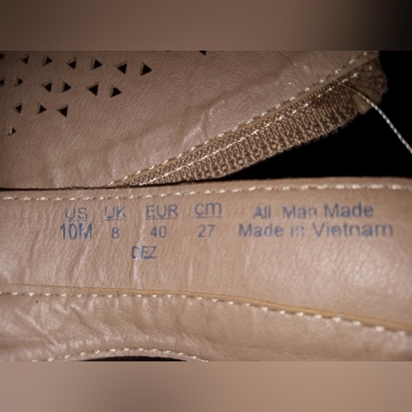 SOUL Naturalizer Dez sandal - size 10M - silver/gold - Picture 8 of 9